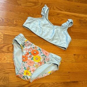 Cat & Jack Light Blue Two-Piece Swim Set